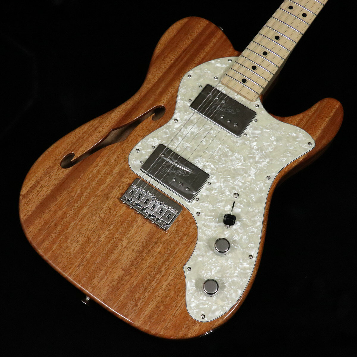 Хڴ 17Shops㤨Fender / ISHIBASHI FSR Made in Japan Traditional 70s Telecaster Thinline Mahogany Body Natural SN JD25028277 ŹۡפβǤʤ162,800ߤˤʤޤ
