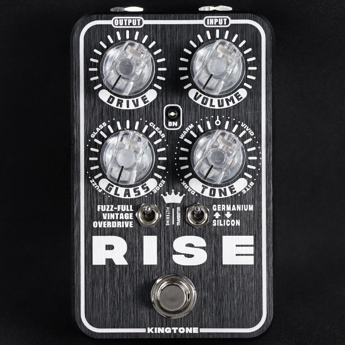 KING TONE GUITAR / RISE V3 オーバードライブ ファズ ブースター【新宿店】