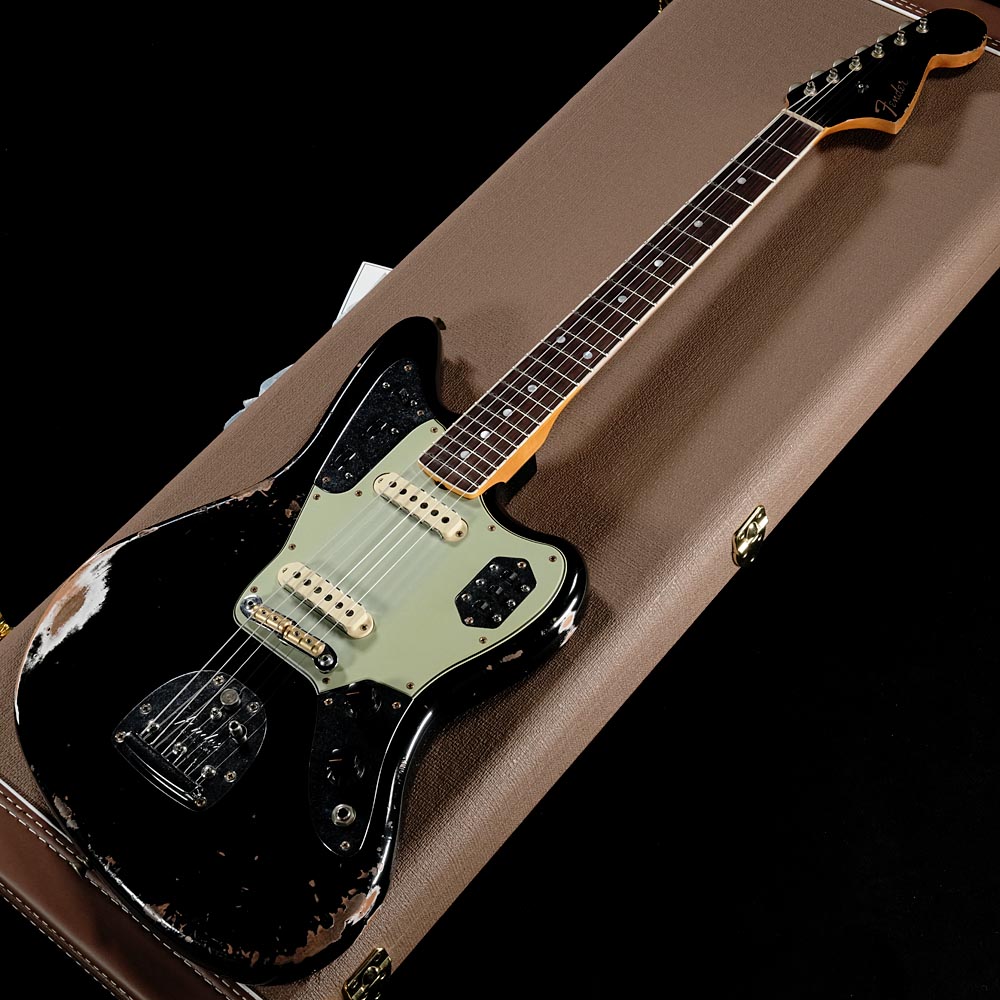 Fender Custom Shop / Custom Built 1965 Jaguar Heavy Relic Aged Black 別注仕様【渋谷店】《長期店頭展示品アウトレット特価》（2枚目）