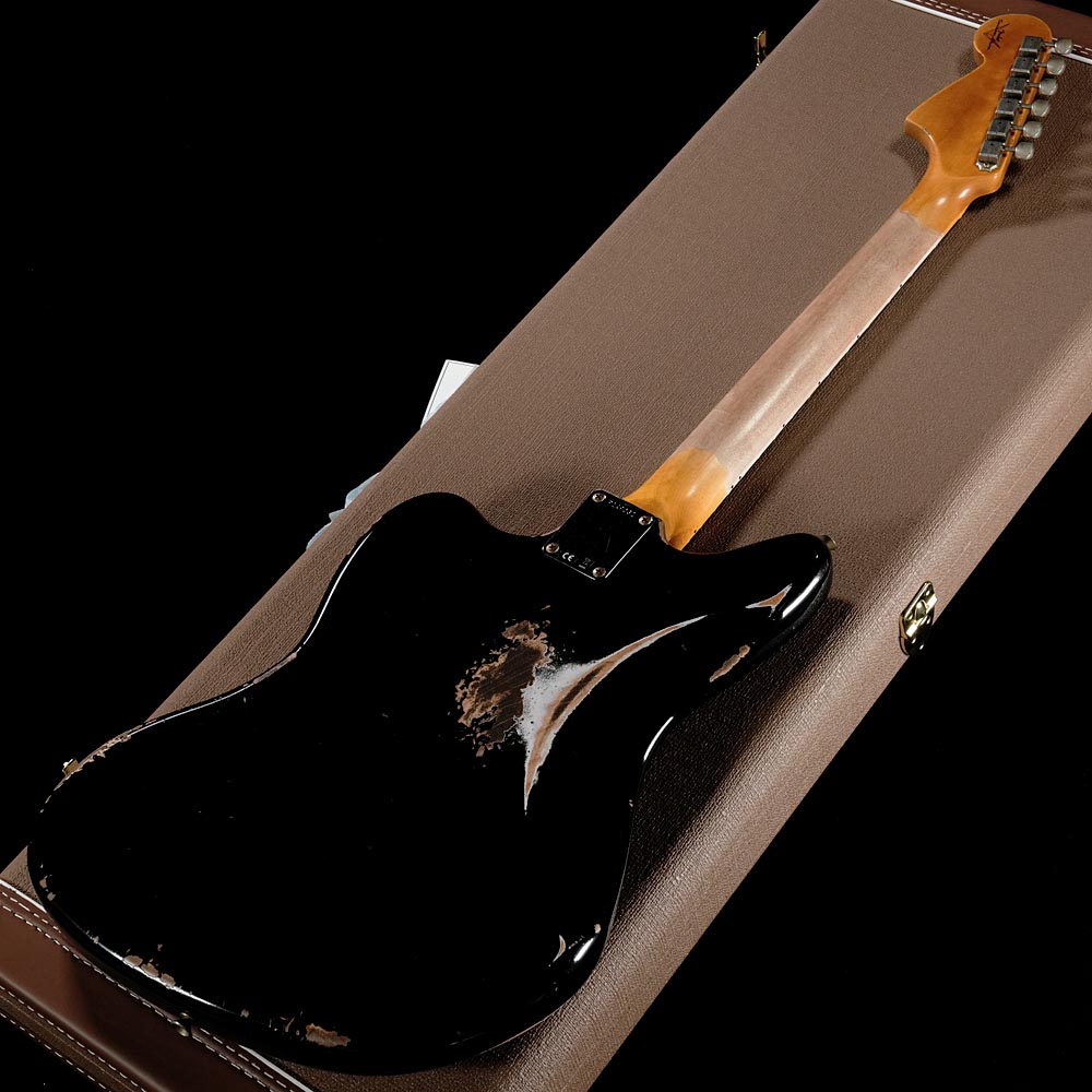 Fender Custom Shop / Custom Built 1965 Jaguar Heavy Relic Aged Black 別注仕様【渋谷店】《長期店頭展示品アウトレット特価》（3枚目）