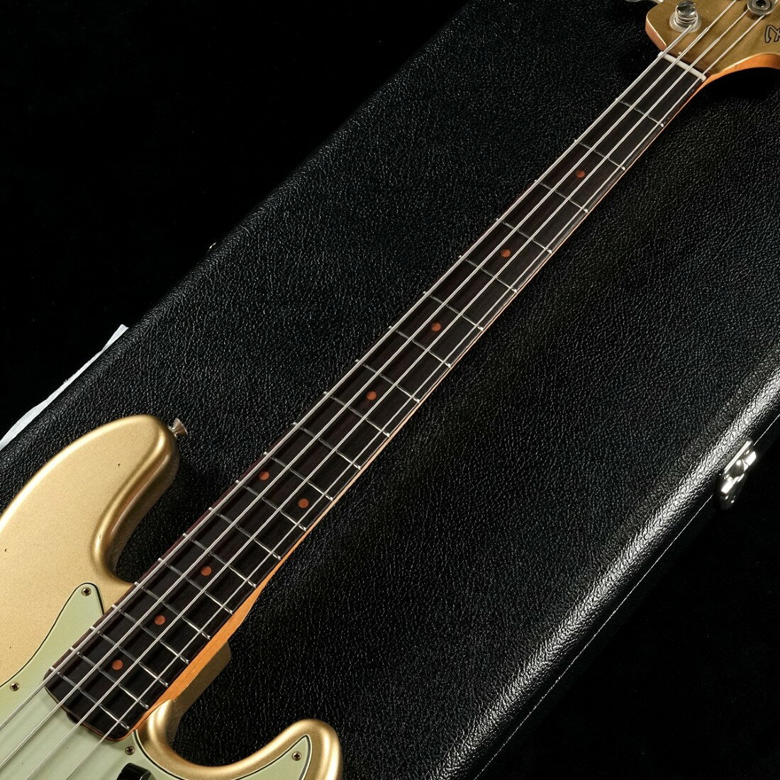 【中古】Fender Custom Shop / 1963 Jazz Bass Journeyman Relic Aged Aztec Gold 【渋谷店】【値下げ】