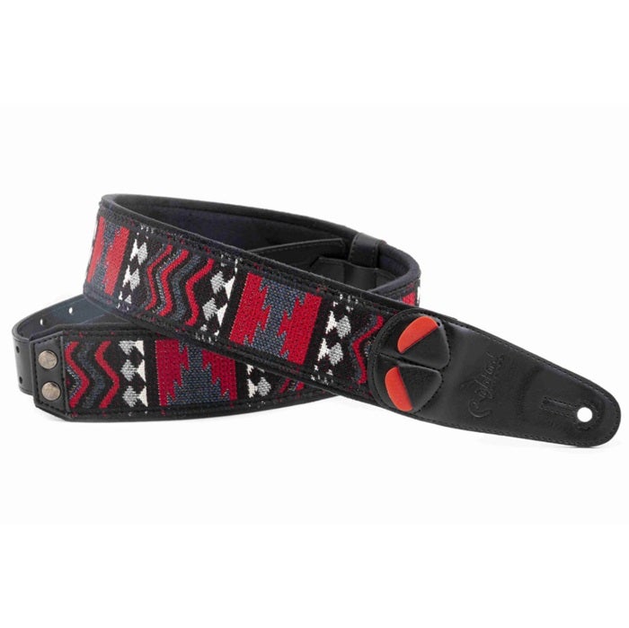 Righton! STRAPS / Azteca Black ギターベースストラップ