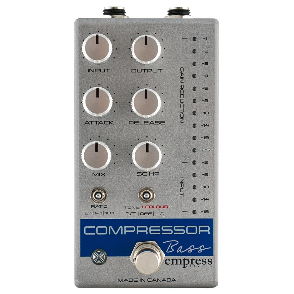 效应（低音） - Empress Effects / Bass Compressor Silver Compressor for Bass ベース用 コンプレッサー 【福岡店】