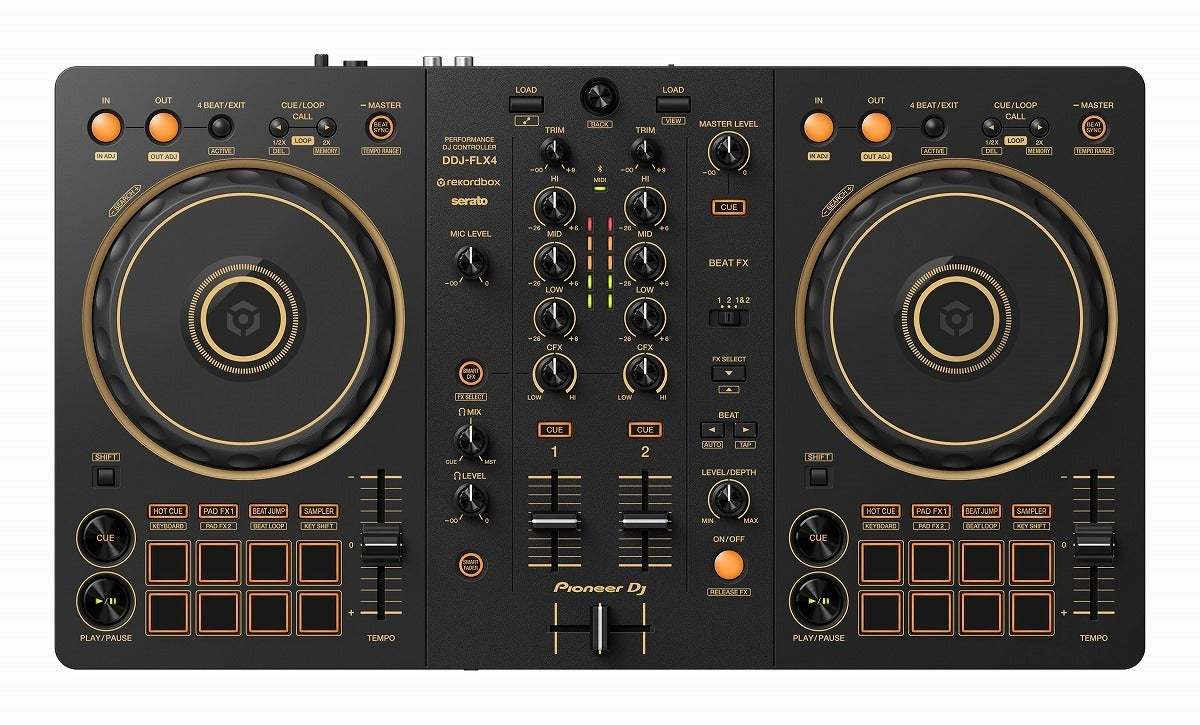 Pioneer DJ / DDJ-FLX4-N ヘッドホンセット【スクラッチ音ネタ入USBメモリーサービ...