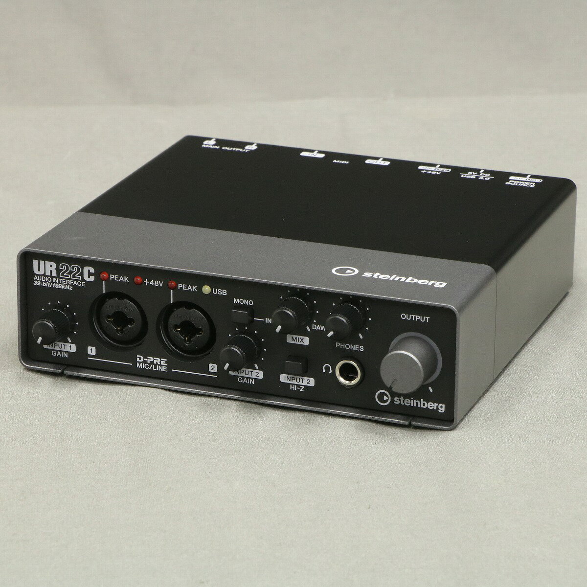 楽天市場】steinberg ur22c オーディオインターフェイスの通販