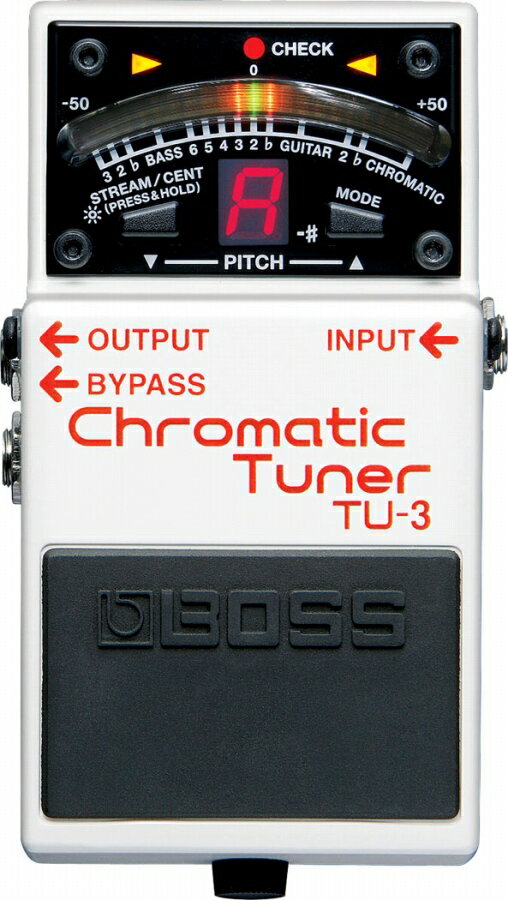 BOSS TU-3 Chromatic Tuner 【イシバシ楽器 BOSS特製スリーブケースプレゼント 】【福岡パルコ店】