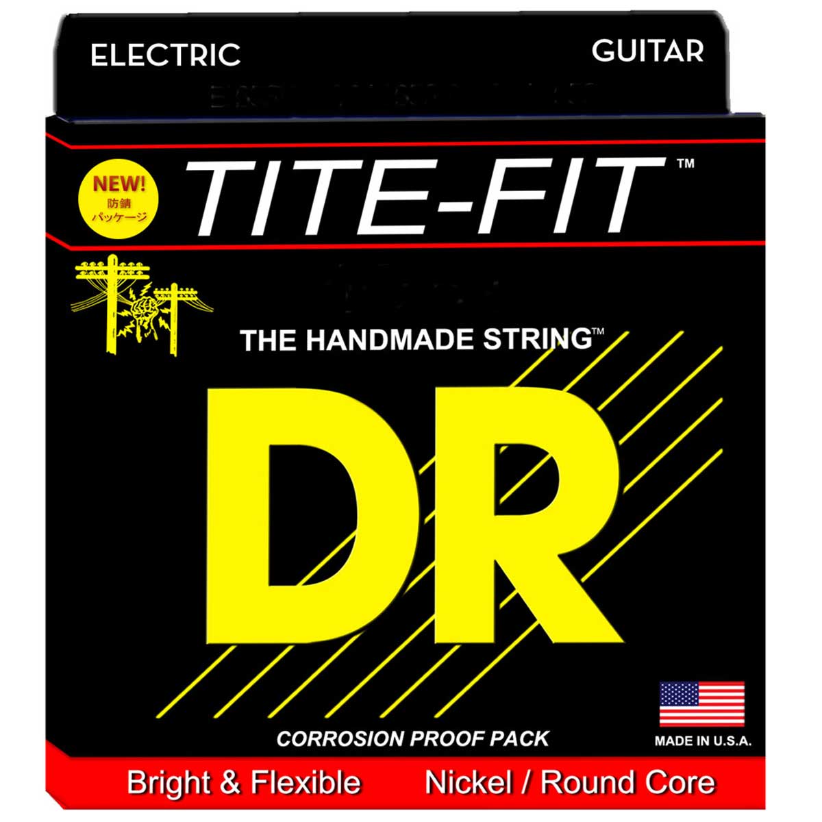 DR / BT-10 TITE FIT ROUND CORE NICKEL PLATE WOUND BIG&HEAVY 10-52 エレキギター弦