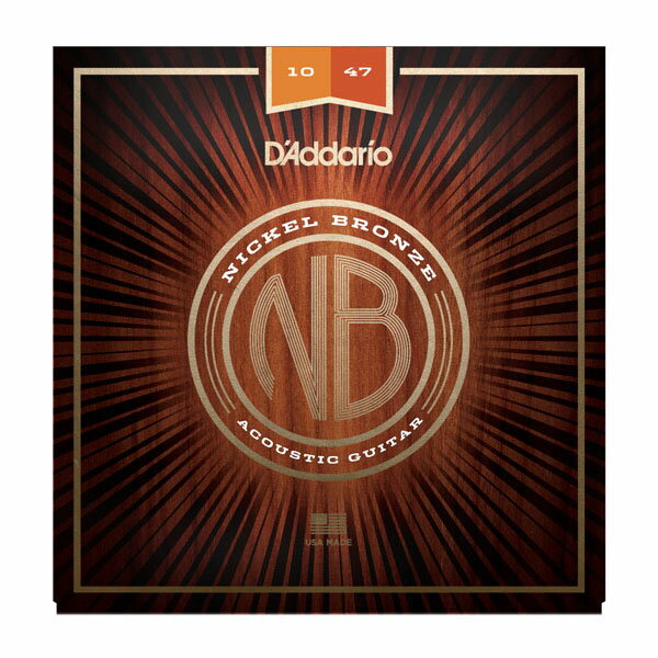 D’Addario / Nickel Bronze NB1047 Extra Light 10-47 アコギ弦【池袋店】