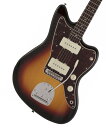 日本製フェンダーの大人気シリーズ『Made in Japan Traditional』がリニューアルして登場！！ ~60s Jazzmaster~ 【WEBSHOPの商品について】こちらの商品は、店頭未展示品で、倉庫保管品となります。 WEBSHOP取り扱いの弦楽器は、出荷前に専任スタッフにより楽器の各部機能チェックを行っております。フェンダーの伝統的な楽器製作の美学と日本の洗練されたクラフトマンシップを融合することで導き出されたMade in Japan Traditionalシリーズ。 フェンダーの正統なDNAが、確かなMade in Japanクオリティで蘇ります。 Made in Japan Traditional 60s Jazzmasterはグロスフィニッシュのバスウッドボディを採用。 21本のヴィンテージスタイルフレットを装備した9.5インチラジアスの”U” シェイプメイプルネックがTraditionalシリーズならではのクラシカルな演奏性を提供します。 フローティングトレモロテイルピース付きの6サドル式ヴィンテージスタイルブリッジ、そしてTraditionalシリーズのために選定されたオリジナルピックアップはリアルで音楽的なヴィンテージトーンを奏でます。 細めに設計されたナット幅は日本のプレイヤ ーにも弾きやすい仕様となっています。 堅実なギタークラフトマンシップと、プレイヤーのニーズに柔軟に対応する答えが、本シリーズに反映されています。 主な仕様 ボディ Basswood ボディフィニッシュ Gloss Polyester ボディシェイプ Jazzmaster ネック Maple ネックフィニッシュ Gloss Urethane ネックシェイプ "U" Shape スケール 25.5" (648 mm) フィンガーボード Rosewood フィンガーボードラジアス 9.5" (241 mm) フレットナンバー 21 フレットサイズ Vintage ナット Bone ナット幅 1.615" (41.02 mm) ポジションインレイ White Dot ブリッジピックアップ Vintage-Style Single-Coil Jazzmaster ネックピックアップ Vintage-Style Single-Coil Jazzmaster コントロール Lead Circuit Controls (Slide Switch Down): Volume (Neck), Volume (Bridge), Master Tone; Rhythm Circuit Controls (Slide Switch Up): Two Thumbwheel Controls for Neck Pickup Volume and Tone ピックアップスイッチ 3-Position Toggle: Position 1. Bridge Pickup, Position 2. Bridge and Neck Pickups, Position 3. Neck Pickup ピックアップコンフィギュレーション SS ブリッジ 6-Saddle Vintage-Style Adjustable with “Floating” Tremolo Tailpiece ハードウェアフィニッシュ Nickel/Chrome チューニングマシーン Chrome Die-Cast ピックガード 4-Ply Tortoiseshell コントロールノブ Aged White ストリング Nickel Plated Steel (.009-.042 Gauges) ケース/ギグバッグ Gig Bag ■付属品：ソフトケース、メーカー保証書、トレモロアーム ■保証:2年 ※画像はサンプルです。