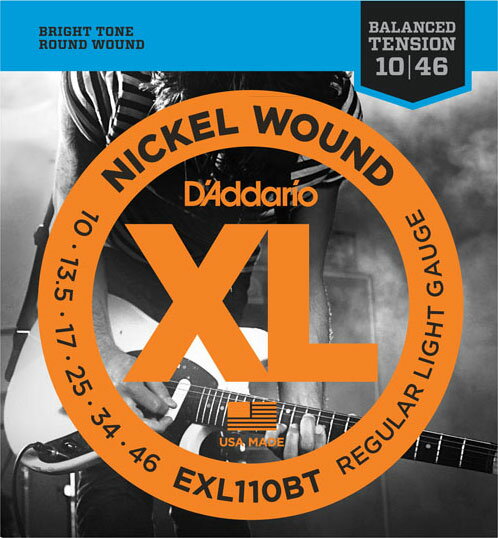 D'Addario / EXL110BT Balanced Tension Regular Light 10-46 쥭ڲŹ