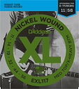 D’Addario / EXL117 Medium Top・Extra Heavy Bottom 11-56 エレキギター弦【渋谷店】