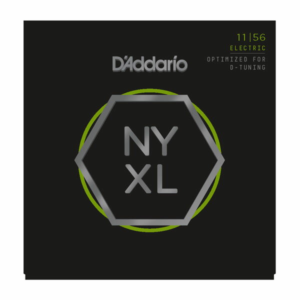 DAddario / NYXL Series Electric Guitar Strings NYXL1156 Medium Top Extra-Heavy Bottom 11-56 쥭
