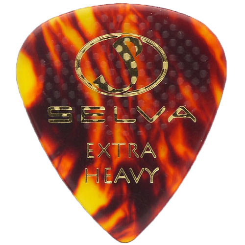 SELVA / Rubber Grip Pick Tear Drop Extra Heavy （ラバー滑り止め付）【横浜店】