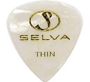 SELVA / Rubber Grip Pick Tear Drop Thin (ラバー滑り止め付) Pearloid 【横浜店】