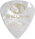 SELVA / Rubber Grip Pick Tear Drop Medium (ラバー滑り止め付) Pearloid