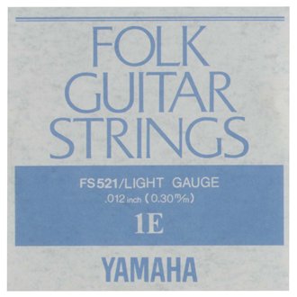 YAMAHA / Folk Guitar String FS521 Light .012 1E バラ弦 ヤマハ【横浜店】