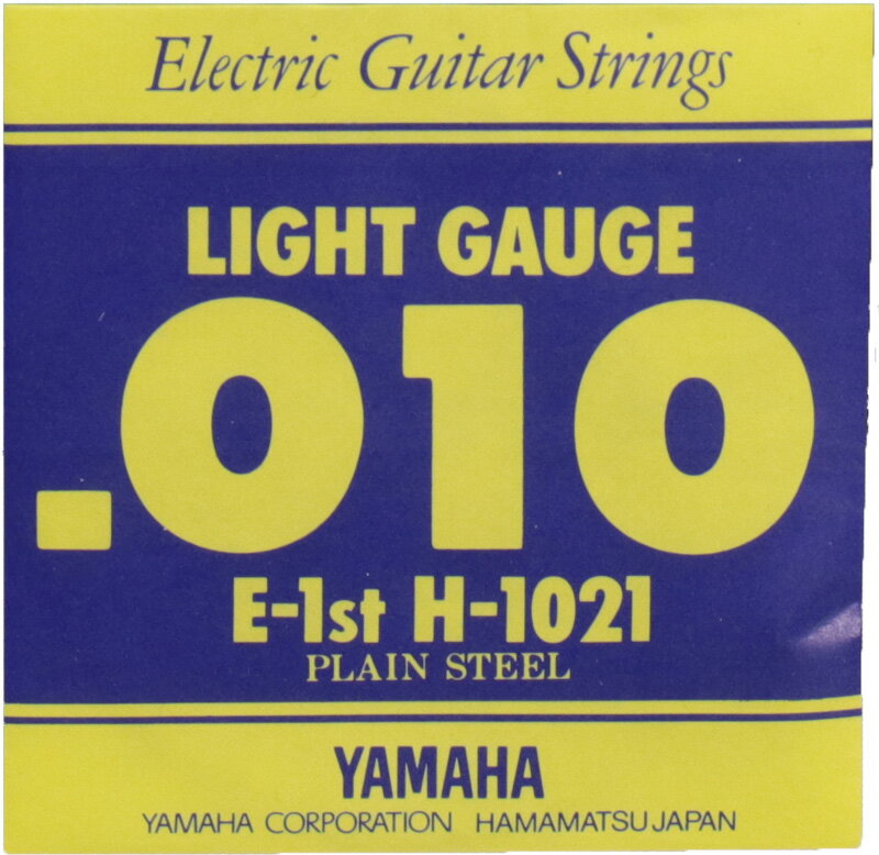 YAMAHA / H-1021 Light .010 E-1st バラ弦 ヤマハ 【横浜店】