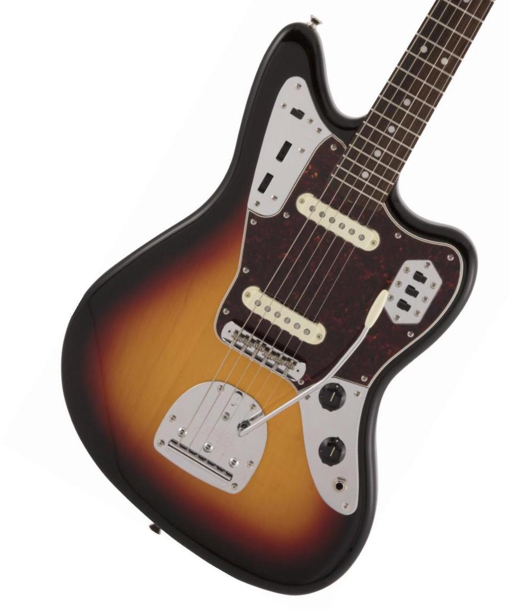 ギター, エレキギター Fender Made in Japan Traditional 60s Jaguar Rosewood Fingerboard 3-Color Sunburst YRK