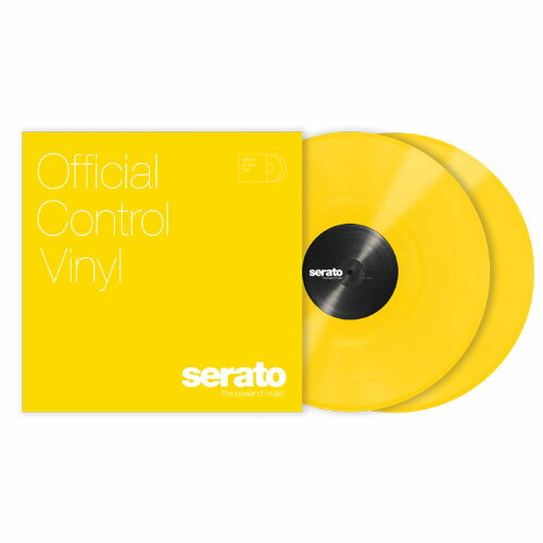 SERATO/ SERATO VINYL YLW 2LP [Serato Scratch Live用コントロールヴァイナル]【お取り寄せ商品】【渋谷店】