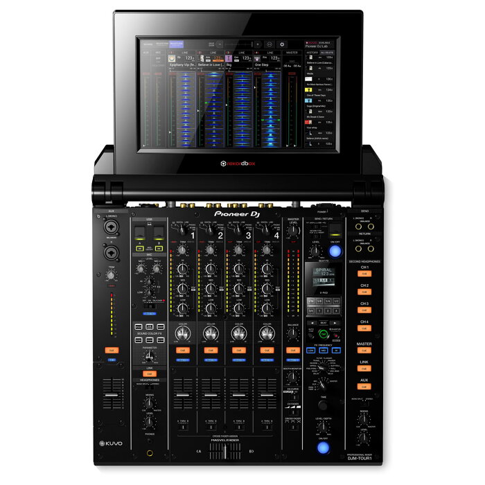 Pioneer DJ / DJM-TOUR1 DJ用ミキサー【SCRATCH音ネタ入りUSBメモリーサービス！】【お取り寄せ商品】【渋谷店】