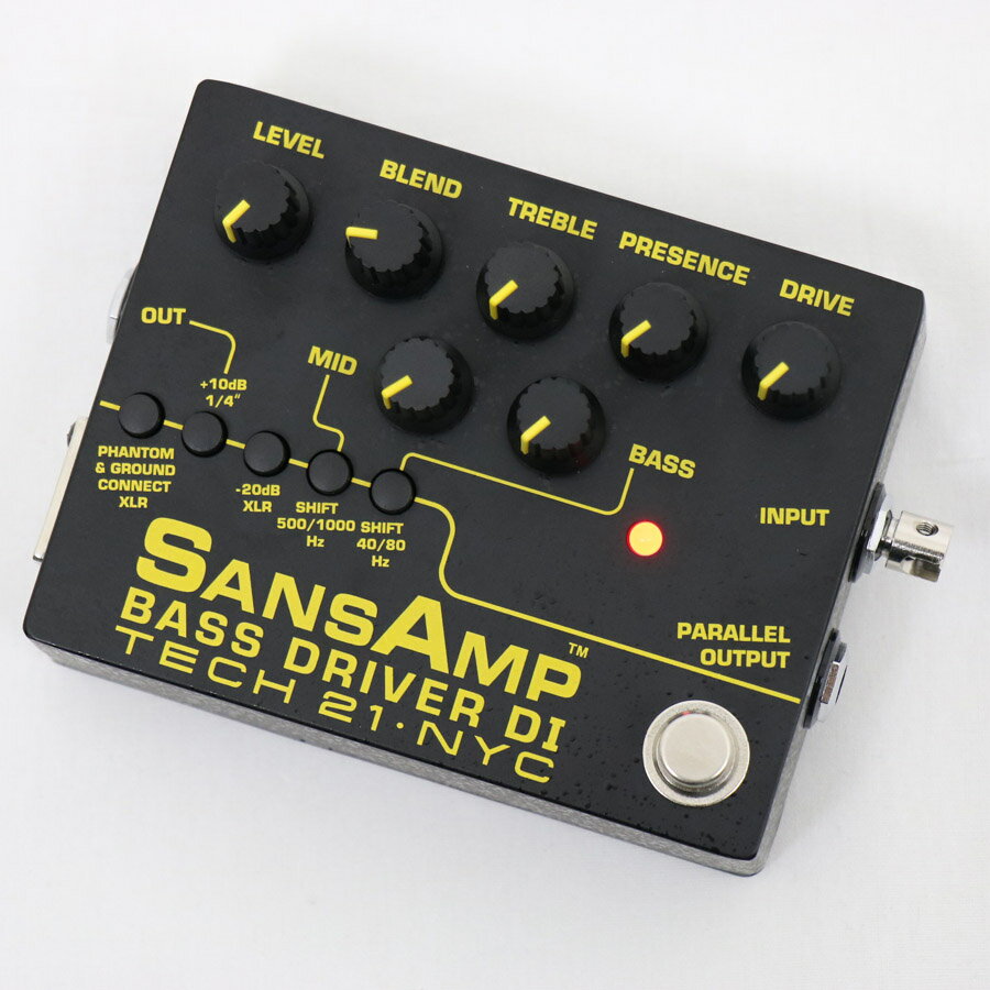 TECH21 / SANS AMP BASS DRIVER DI V2 【テック21】【ベース用エフェクター】【オーバードライブ】【名古屋栄店】