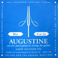 AUGUSTINE / Blue High Tension E or 1st バラ弦 【クラシックギター弦】【ガットギター弦】【ナイロン弦】【Nylon】【オーガスチン】【ブルー】【ハイテンション】【1弦】【Single】【新宿店】