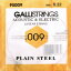 gallistrings / Acoustic  Electric Plain Steel PS009 .009 Х鸹 ڥ쥭ۡڥƥå()ۡڥեۡڥꥹȥ󥰥ۡڥץ졼󸹡ۡSingleۡPS-009ۡڿŹ