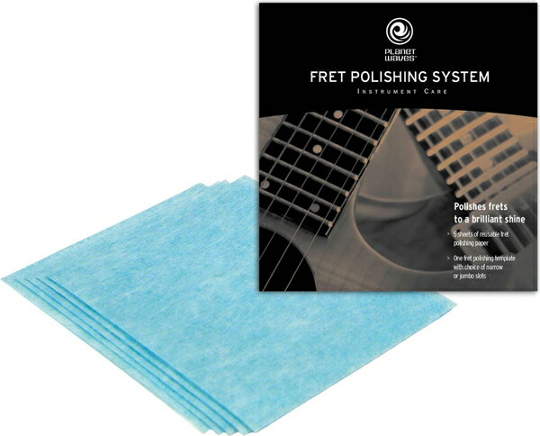 Planet Waves / Fret Polishing System #PW-FRP 【プラネットウェーブス(プラネットウエーブス)】【フレット磨き】【クロス】【研磨剤】【新宿店】