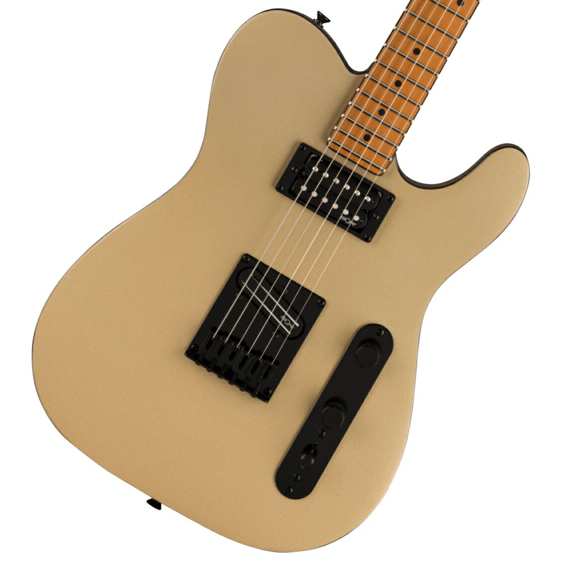 《WEBSHOPクリアランスセール》Squier / Contemporary Telecaster RH Roasted Mple Fingerboard Shoreline Gold《+4582600680067》【PNG】