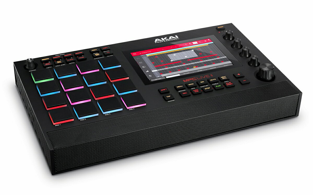 【あす楽対象商品】AKAI Professional / MPC Live II モニタースピーカー内蔵スタンドアローンMPC【PNG】