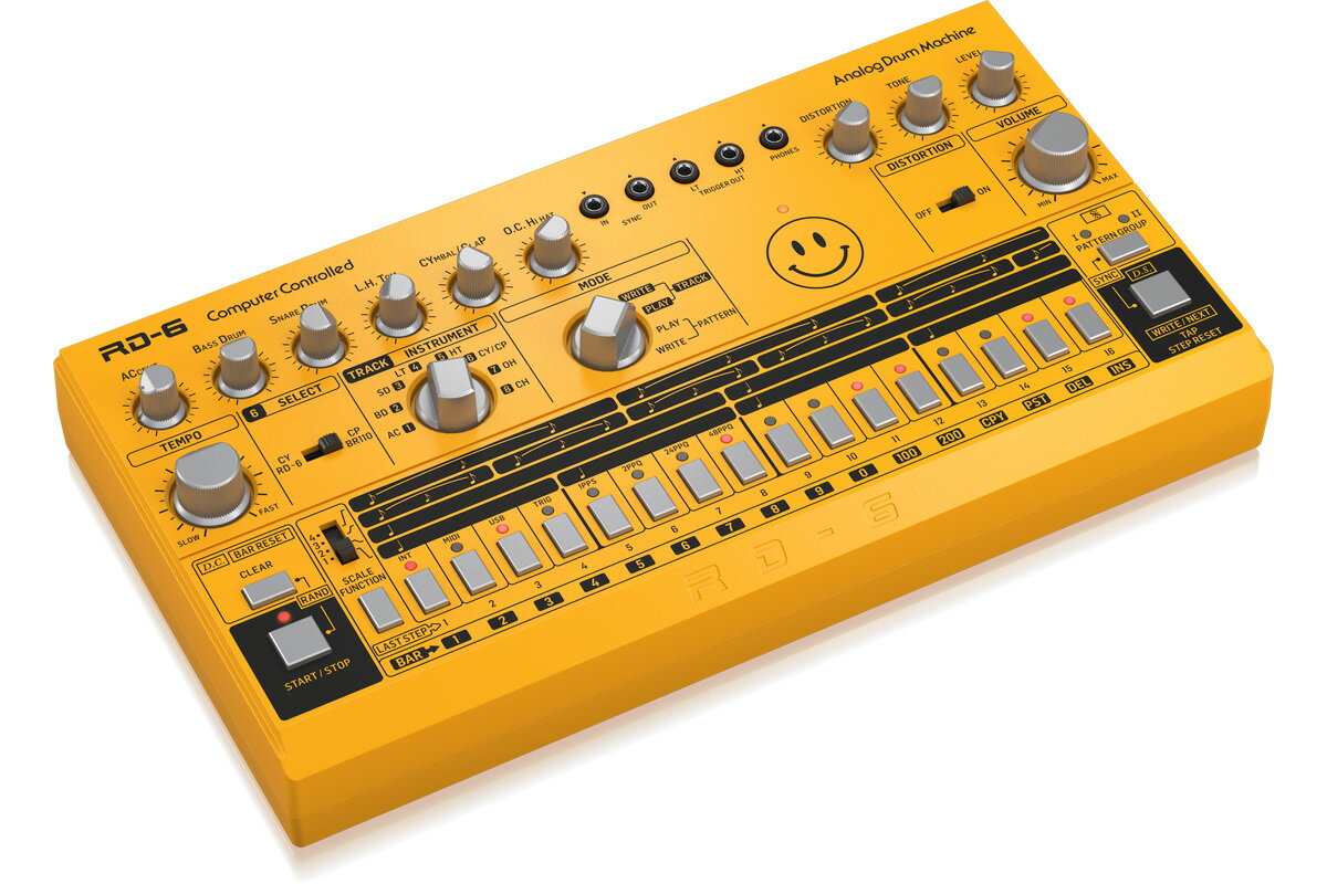 【あす楽対象商品】BEHRINGER ベリンガー RD-6-AM アナログドラムマシン