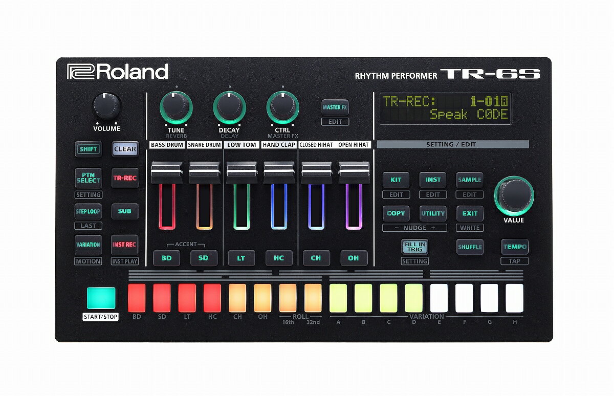 Roland ローランド / TR-6S 6トラックコンパクト・リズム・マシン