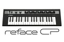 出音にこだわったプロフェッショナル・ハイグレード音源 エレクトリックピアノ専用のSCM音源（Spectral Component Modeling音源）を搭載。CP80をはじめ60〜70年代の特徴的なエレクトリックピアノ、エレクトリックキーボードの音色をリアルに再現します。トレモロやコーラス、フェイザーなどエレクトリックピアノサウンドに不可欠なエフェクターも搭載。その種類はピアノタイプに合わせて最適な組み合わせが選択され、シンプルな操作で当時の音の雰囲気を再現し楽しむことができます。 「弾いていて飽きない鍵盤」を目指し、新たに開発したコンパクト鍵盤『HQ Mini』 『reface』シリーズのハイグレードな音源を最大限に生かせるコンパクト鍵盤『HQ Mini』を開発しました。『HQ mini』はフラッグシップシンセサイザー「MOTIF XFシリーズ」に搭載されたFSX鍵盤のフィーリングを継承し、音の細やかな強弱をタッチで表現できる鍵盤です。またこの鍵盤は、鍵盤の根元でも演奏できる構造のため、コンパクトなサイズながら優れた演奏性を実現しています。 外装やノブ、スライダーなどハイグレードな質感 『reface』シリーズ4モデルは「ハイグレード・コンパクト」というコンセプトに沿って、それぞれのオリジナルのデザインをモチーフに新たにデザインしたものです。ボディー表面の仕上げ、ノブを回す際の操作感、スライダーの重みなど外装から操作子、そして操作感に至るまで「質感」に関わる部分をブラッシュアップするため、数多くの試作機を作り、評価会でのヒアリングを重ね、そこで得た意見を反映させることで、コンパクトながら存在感のある質感に仕上げました。 内蔵スピーカーと電池駆動対応により「いつでもどこでも」を実現 『reface』シリーズは4モデルとも、2W×2のスピーカーを内蔵しておりヘッドフォンやモニタースピーカーがなくても演奏を楽しめます。鍵盤左右のスペースにバスレフを埋め込むことで、コンパクトなサイズながら豊かな低音感を実現しました。また、電池駆動にも対応しているため場所を選ばずに演奏を楽しめます。 UD20150708