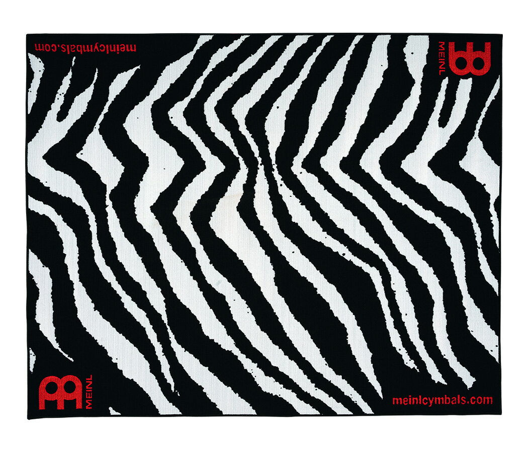 MEINL / MDR-ZB ドラムラグ Zebra MEDIUM SIZE 160cm x 200cm【お取り寄せ商品】