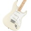 Squier by Fender / Affinity Series Stratocaster Maple Fingerboard White Pickguard Olympic WhiteYRKۡ+4582600680067