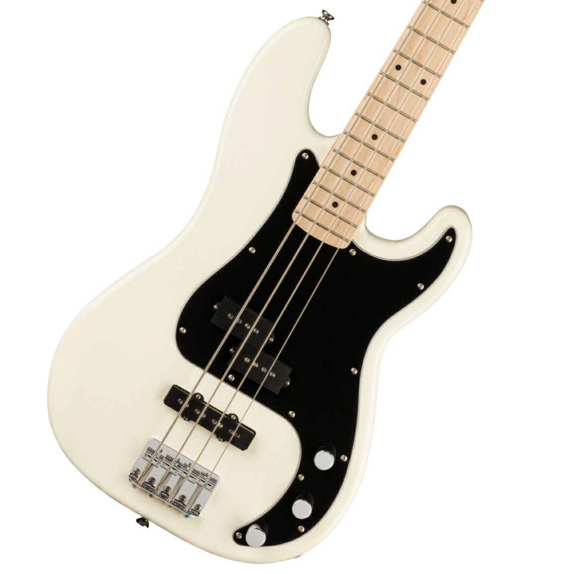Squier by Fender / Affinity Series Precision Bass PJ Maple Fingerboard Black Pickguard Olympic White【YRK】