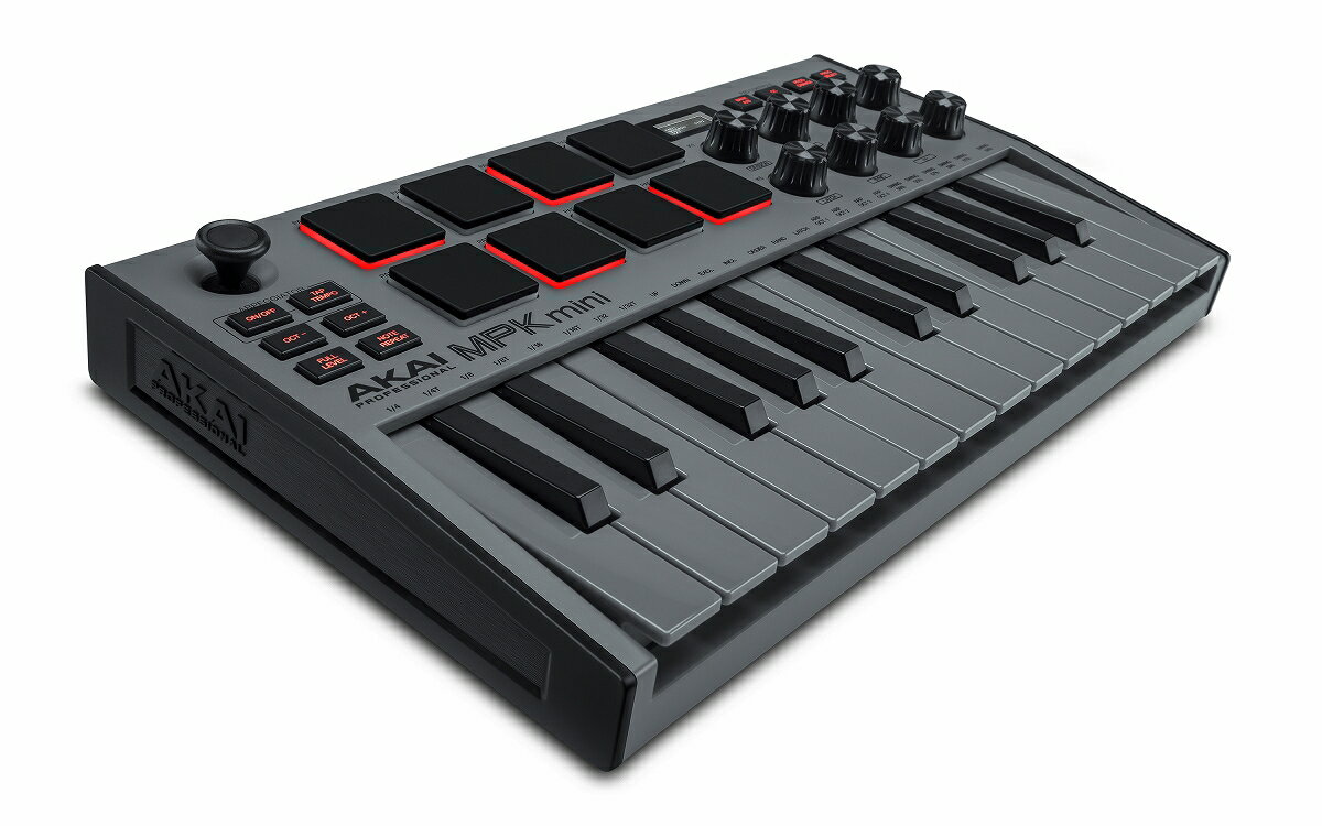 AKAI Professional MPK mini Special Edition Grey 25鍵 USB MIDIキーボード コントローラー MPK mini MK3/限定モデル【送料無料】