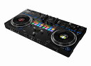 Serato DJ Pro対応 スクラッチスタイル 2ch プロフェッショナル DJコントローラー (Black) まるで音に直接触れているかのような感覚でコントロールができる新規開発のON JOG DISPLAY付きモーター駆動ジョグを搭載し、ターンテーブルを操作するようにDJプレイができます。DDJ-REVシリーズは「DJM-Sシリーズ」ミキサーと「PLXシリーズ」ターンテーブルを組み合わせたレイアウトとなっており、TEMPO SLIDERはデッキ上部に水平に配置、ミキサー部にはPERFORMANCE PADSとLEVER FXを搭載しています。 アナログターンテーブルのような操作性を実現したモーター駆動VINYLIZED JOG 各デッキに搭載されている新規開発の7インチモータージョグは、12インチアナログターンテーブル 相当の回転安定性と操作性を備えており、まるで音に直接触れているかのようにDJプレイをすることができます。 お好みに合わせて操作性をカスタマイズできるジョグ トルクの設定をHIGH/LOWで切り替えられるだけでなく、スリップシートをお好みのものに交換することでプラッターとトッププレート間の摩擦力を調整できます。トッププレートは指先にひっかかりやすく設計されており、より快適にスクラッチ演奏が行えます。さらに、33?から45rpmへの再生速度の切り替えや、音が完全に停止するまでの時間を調整できるSTOP TIME設定に対応しているので、アナログターンテーブルを操作しているような感覚でパフォーマンスすることができます。 必要な情報を確認できるON JOG DISPLAY 各ジョグの中心部に搭載されているON JOG DISPLAYでは、PC/Macに視線を移すことなく、必要な情報を手元で確認できます。どの角度からでも見やすい3.5インチのLCDジョグを搭載しているため、パフォーマンスに集中することができます。ON JOG DISPLAYのDIGITAL MARKERで再生位置を表示するか、付属のマーキングステッカーをジョグ天面に貼ることで、回転位置を把握することができます。 瞬時にスクラッチ音源を呼び出すINSTANT SCRATCH機能 本機にはオリジナルのスクラッチ音源4種類が内蔵されています。PC/Macに接続しなくても、INSTANT SCRATCHモードをオンにすることで、いつでも瞬時にスクラッチ音源を呼び出すことができます。ご自身のサンプル音源を使用したい場合は、Serato DJ ProのSCRATCH BANK機能でアサインしたスクラッチサンプルを瞬時に呼び出して、スクラッチパフォーマンスを行うことができます。 激しいスクラッチにも耐えられるMAGVEL FADER PRO 高い評価を得ているMAGVEL FADER PROは、激しいスクラッチにも耐えられる耐久性に加え、クロスフェーダー周辺には耐久性の高い塗装が施されているためトップパネルの摩耗を軽減し、長い間ご愛用いただけます。 新規3種類を含む計22種類の本体内蔵エフェクト ダイナミックなトランジションを演出する3種類の新規エフェクトを含む計22種類のBEAT FXを本体に内蔵しています。PC/Macで4つのFX BANKにあらかじめエフェクトを設定しておけば、パフォーマンスをする際に瞬時にエフェクトを呼び出すことができます。またミキサーに内蔵されているエフェクトやSerato DJ Proからも最大で6つのエフェクトを同時に使用することができ、エフェクトレバーで自由に操作できるので、表現の幅が広がります。 可搬性に優れたプロフェッショナルなデザイン どこへでも持ち運んでパフォーマンスができるコンパクトな設計を実現しました。ジョグやPERFORMANCE PADS、クロスフェーダーの部分はマット塗装仕上げの金属素材を採用し、ノブやボタンなどの部分はヘアライン仕上げのアルミパネルを採用したことで、それぞれの操作子がひと目でわかるデザインになっています。 主な特長 ■対応ソフトウエア：Serato DJ Pro ■DVS Control：Serato DVS（有償アップグレード） ■システム要件：Serato DJ Proのシステム要件はserato.comをご参照ください。 ■付属品： ACアダプター 電源コード USBケーブル 保証書 クイックスタートガイド 使用上のご注意 Serato DJ Pro Expansion Pack バウチャー マーキングステッカー