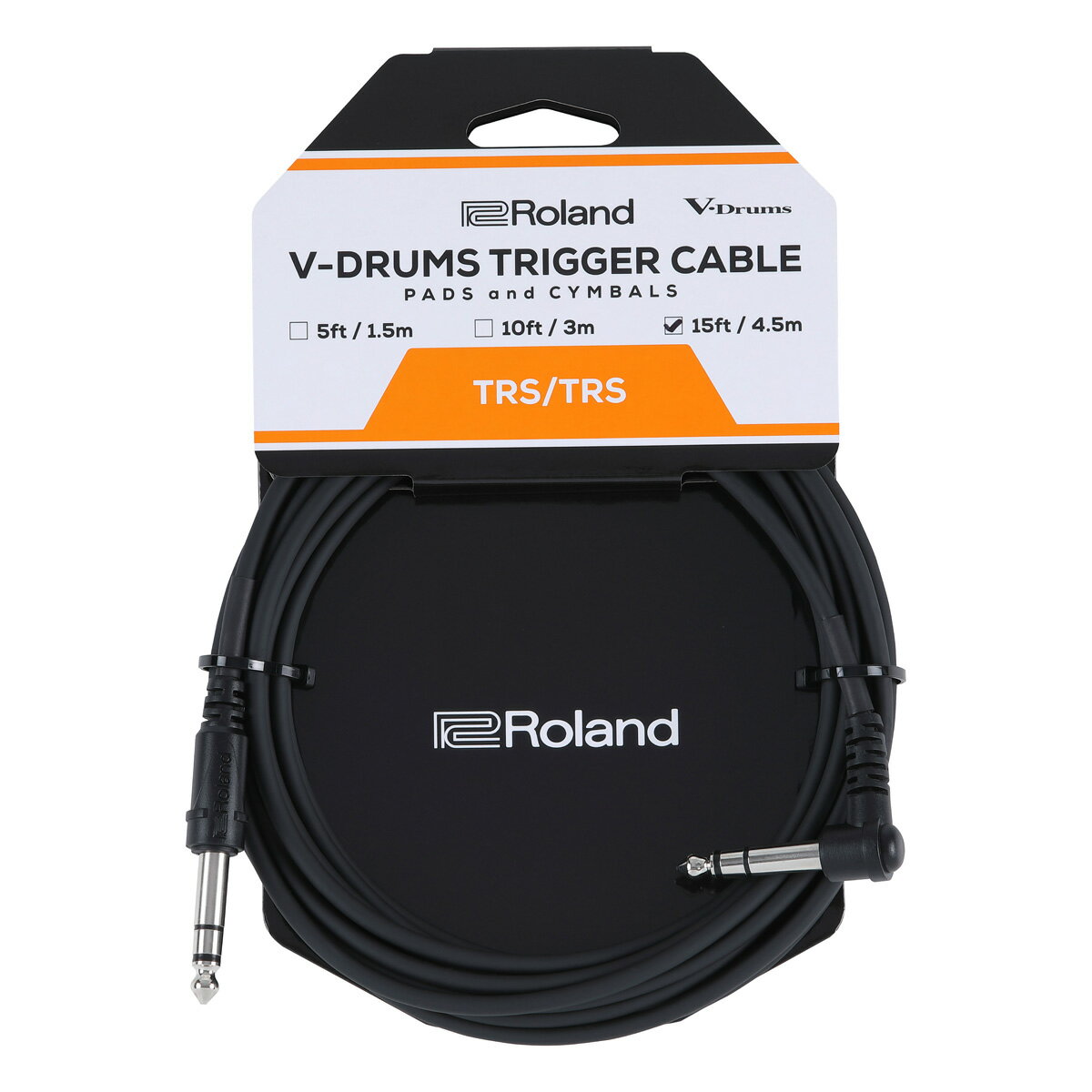 Roland / PCS-15-TRA V-Drumsパッド/シンバル用接続ケーブル 4.5m【お取り寄せ商品】【YRK】