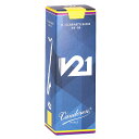 Vandoren / バスクラリネット リード V21 5枚入 2 1/2 (ノナカ正規品)【お取り寄せ商品】