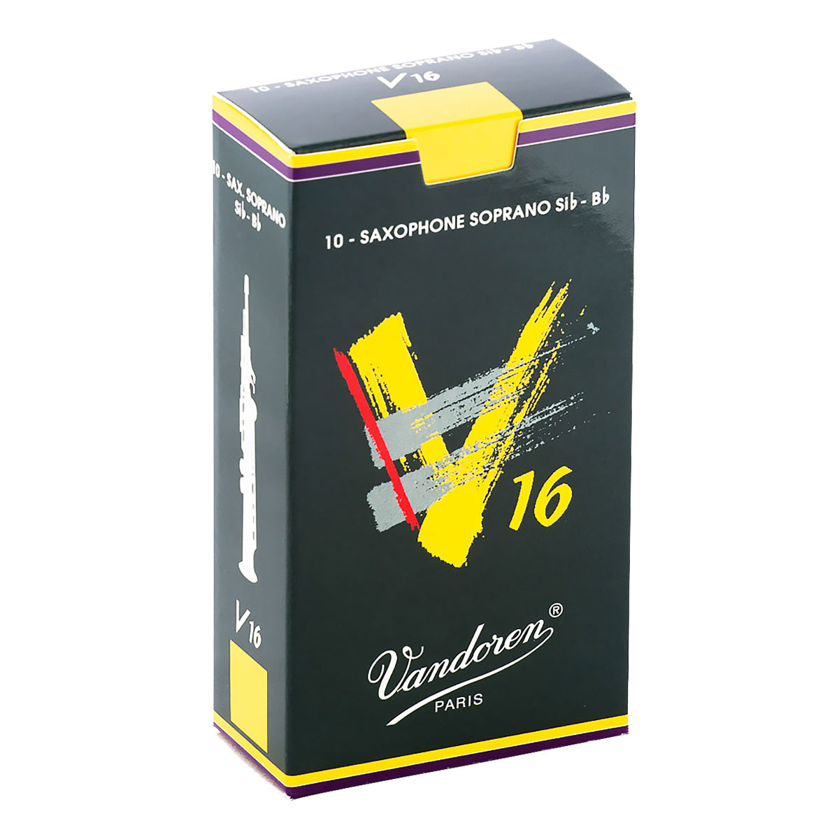 Vandoren / ソプラノサックス リード V16 バンドレン 10枚入 2 1/2 (ノナカ正規品)【お取り寄せ商品】