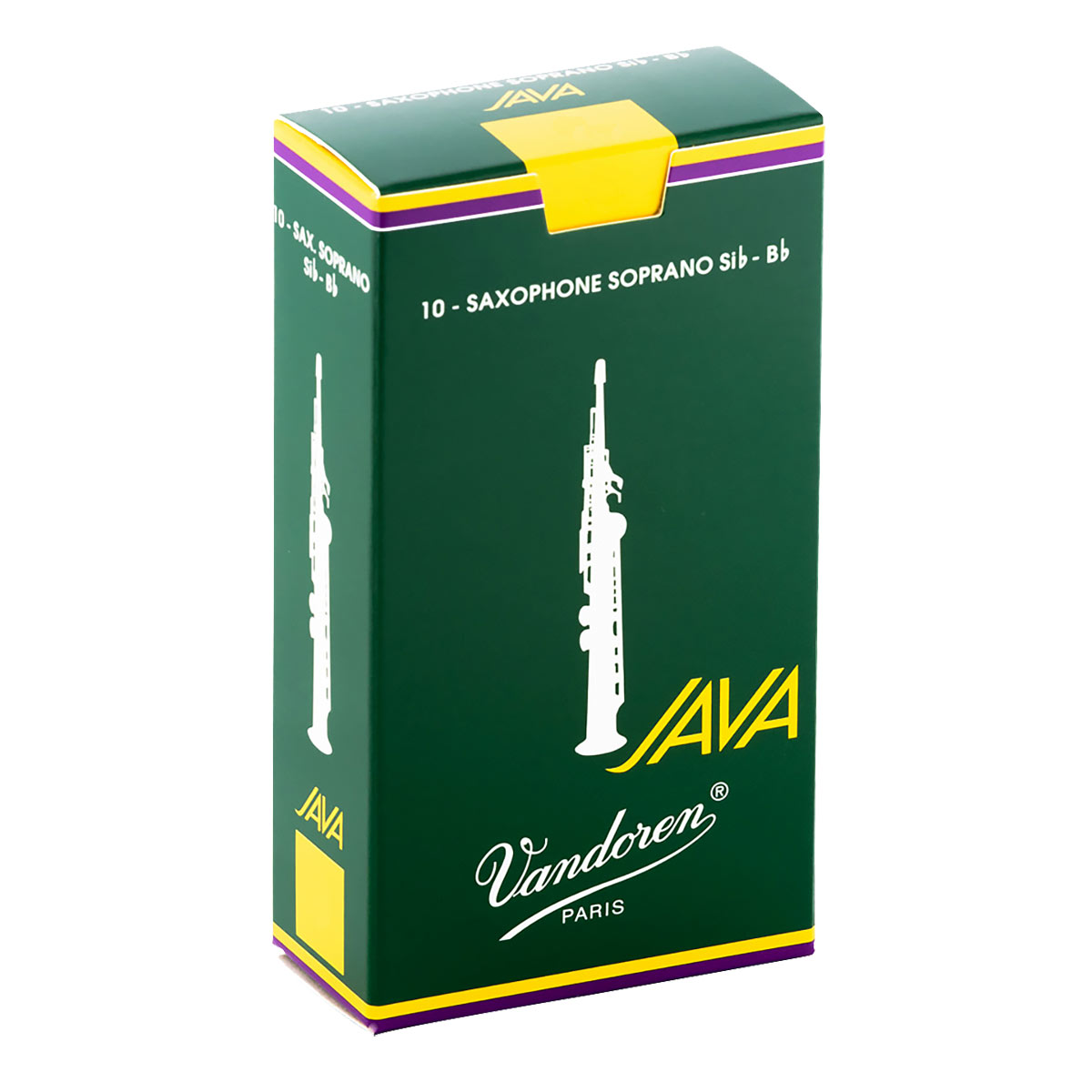 Vandoren / ソプラノサックス リード JAVA バンドレン 10枚入 2 1/2 (ノナカ正規品)【お取り寄せ商品】