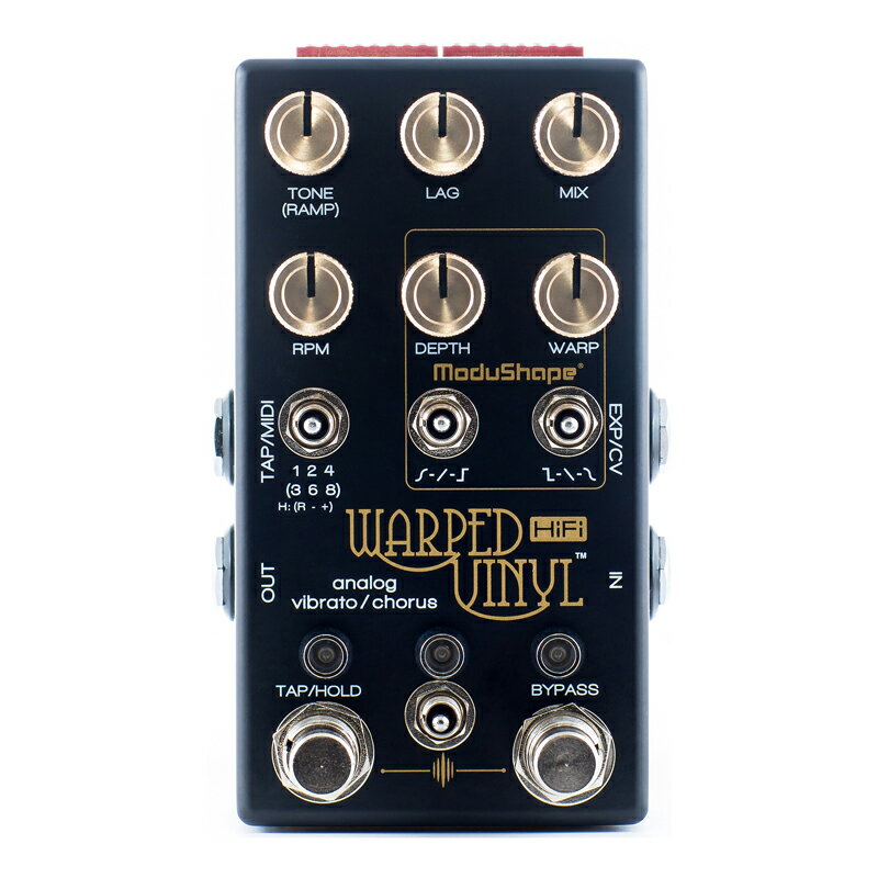 【あす楽対象商品】《WEBSHOPクリアランスセール》Chase Bliss Audio / WARPED VINYL HiFi Analog Vibrato / Chorus【PNG】