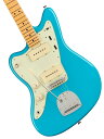 《WEBSHOPクリアランスセール》Fender / American Professional II Jazzmaster Left-Hand Maple Fingerboard Miami Blue フェンダー 左利き用 レフティー 【YRK】《 4582600680067》(OFFSALE)