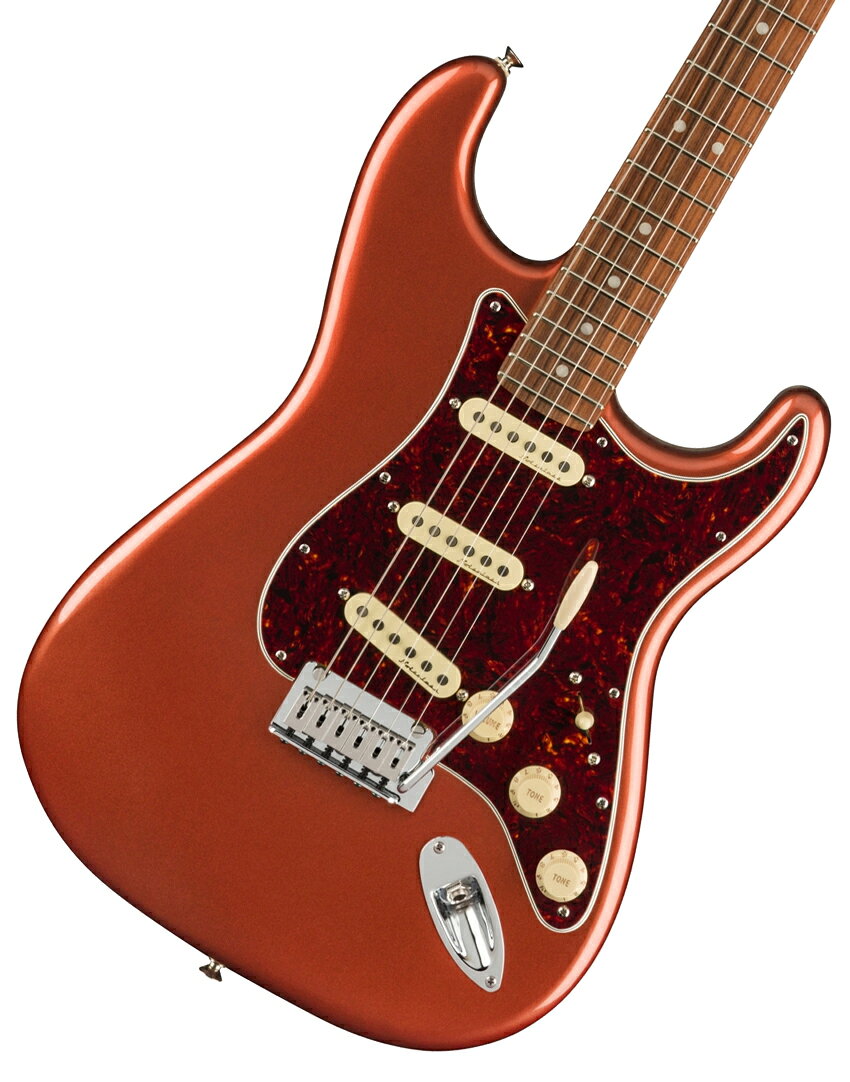 Fender / Player Plus Stratocaster Pau Ferro Fingerboard Aged Candy Apple Red フェンダー【YRK】