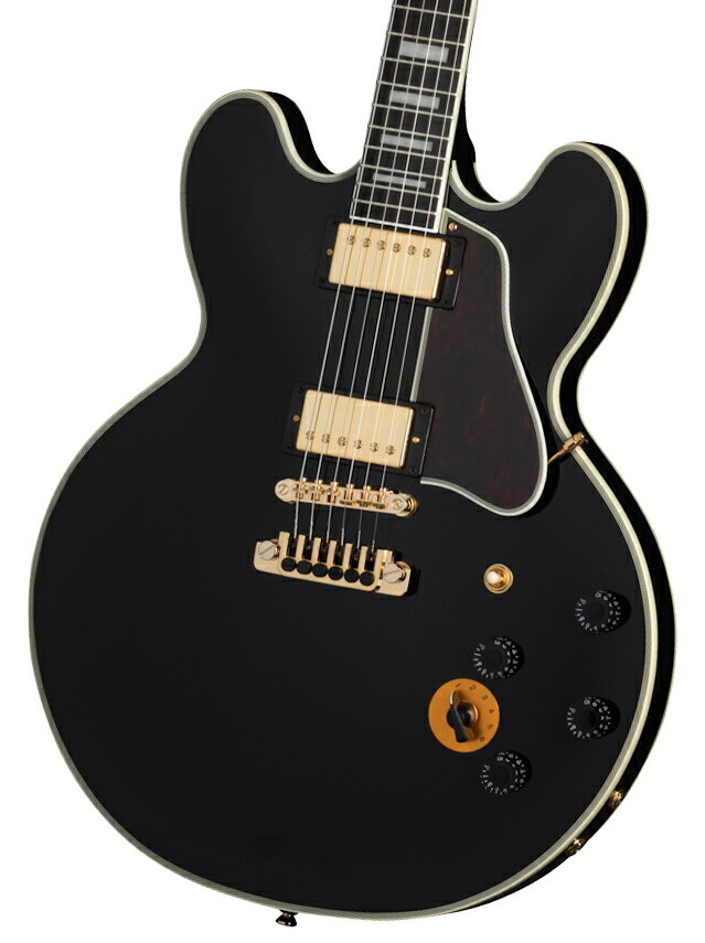 《WEBSHOPクリアランスセール》【在庫有り】 Epiphone / B.B. King Lucille Ebony エピフォン ルシール エレキギター セミアコ セミホロー《+4582600680067》《+8802022379629》