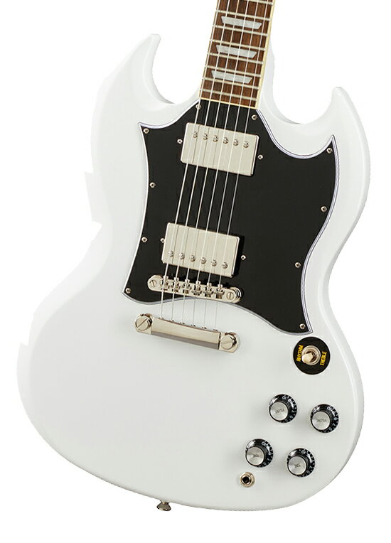 【在庫有り】 Epiphone / Inspired by Gibson SG Standard Alpine White エピフォン エレキギター《+4582600680067》《+8802022379629》