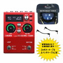 【あす楽対象商品】BOSS / RC-10R Rhythm Loop Station ギター用ケーブル パッチケーブル2本 【YRK】