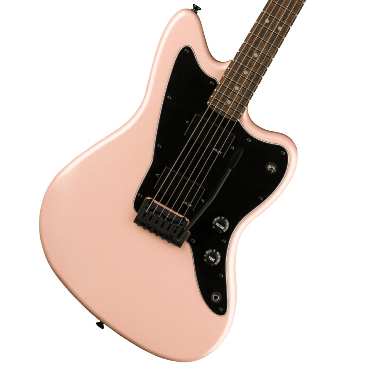 Squier / Contemporary Active Jazzmaster HH Laurel Fingerboard Black Pickguard Shell Pink Pearl スクワイヤー【YRK】《WEBSHOPクリアランスセール》《+4582600680067》