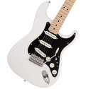 Fender / Made in Japan Junior Collection Stratocaster Maple Fingerboard Arctic W...